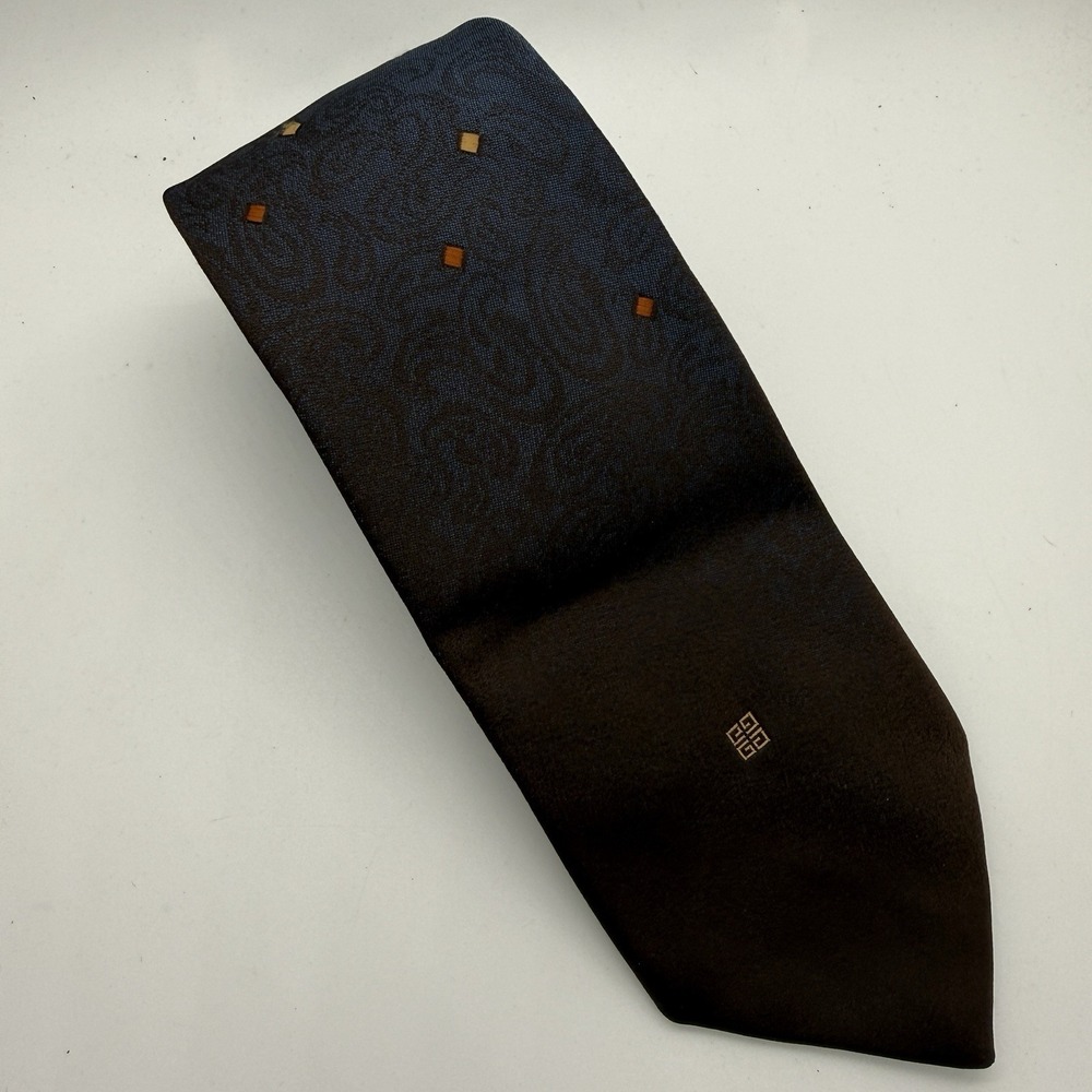 Givenchy Gentleman Paris Tie Necktie Dapper Gentlemen Vintage